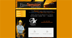 Desktop Screenshot of finatension.com